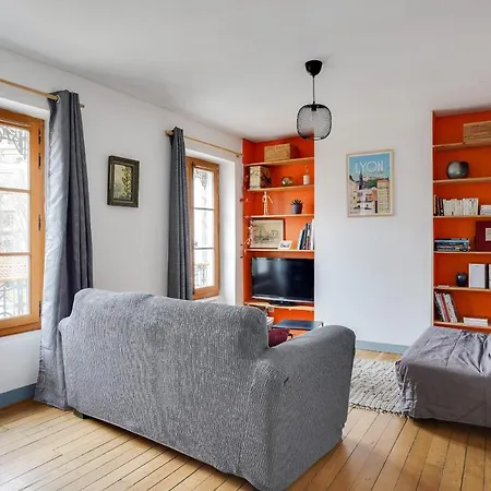 아파트 Guestready - Loft-style In The 3rd District 리옹
